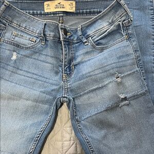 Hollister Women's Skinny Jeans - Classic Blue